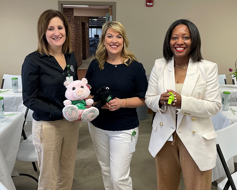 Leaders from The Baton Rouge Clinic, AMC, visit Mayo Clinic's campus in Jacksonville, Florida.