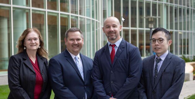 Endocrine surgeons on the Mayo Clinic Rochester campus.